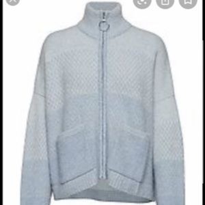 Holzweiler Tine Knit Fading Blue Zip 